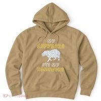 My Capybara Ate My Homework Mammal Animal Back To School Hoodie thumb 0