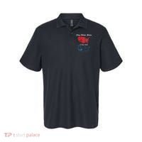 Merry Christmas America Funny 2024 Election Map Holiday Polo thumb 0