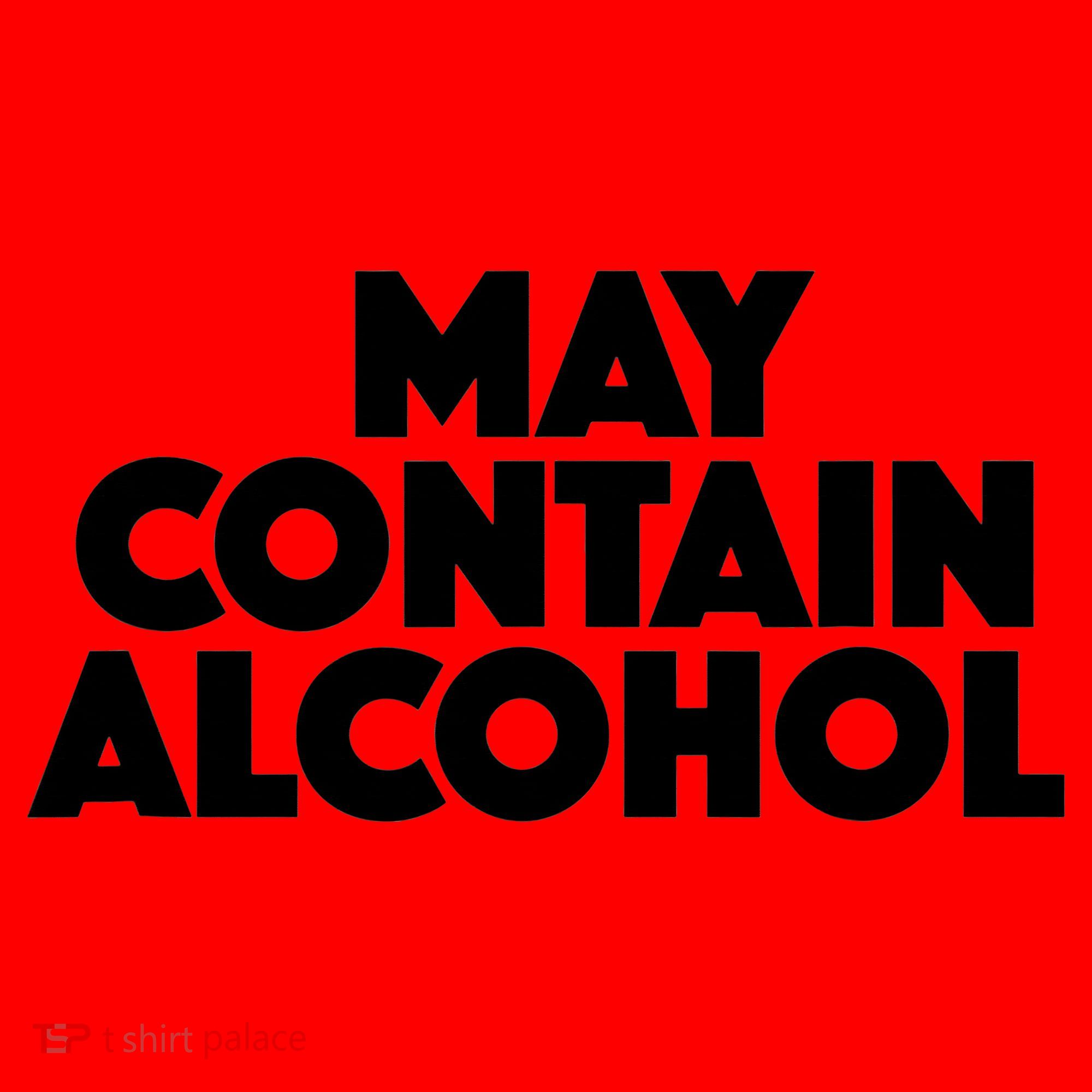 May Contain Alcohol Party Outfit Drinking Quote Santa Hat