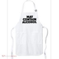 May Contain Alcohol Party Outfit Drinking Quote Apron thumb 0