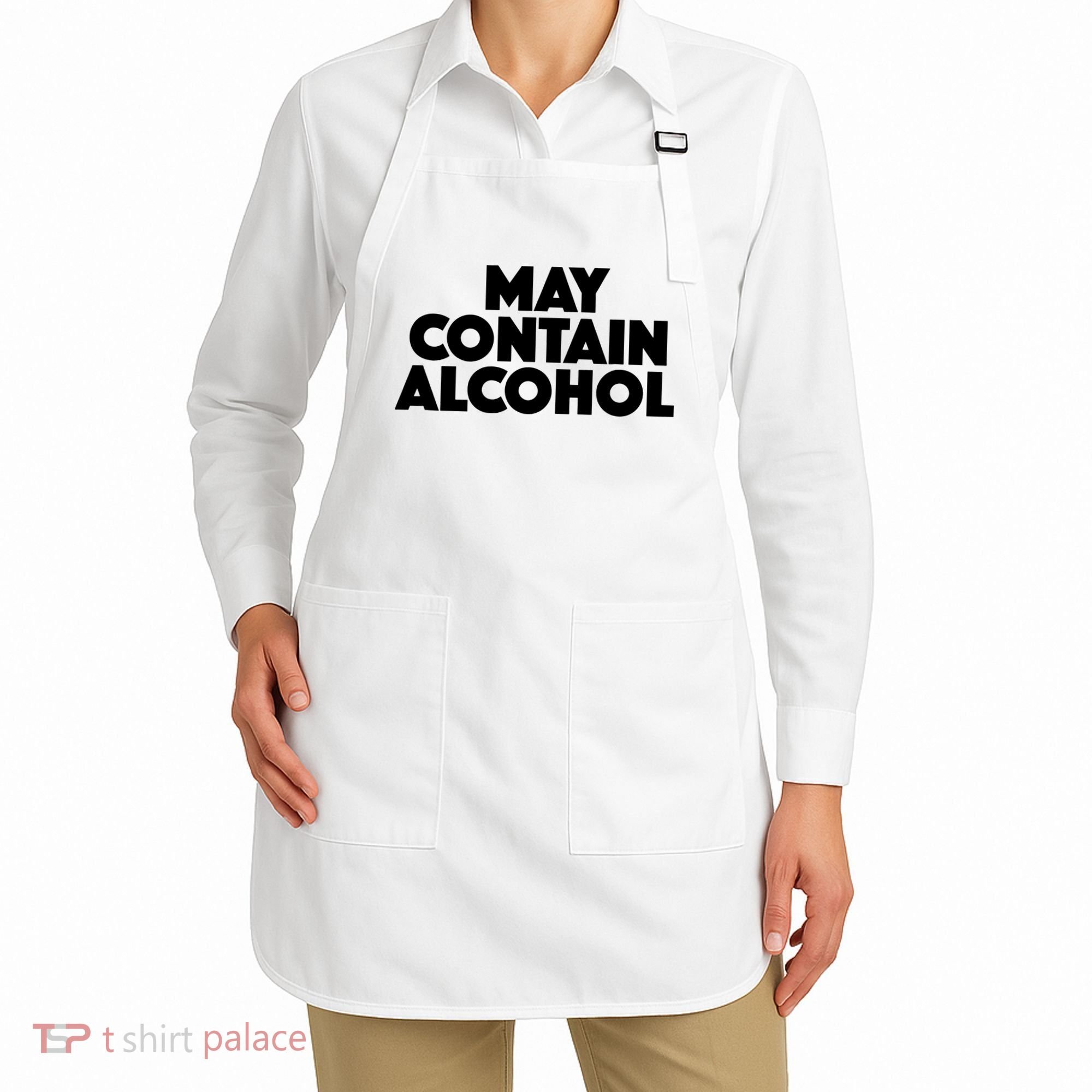 May Contain Alcohol Party Outfit Drinking Quote Apron