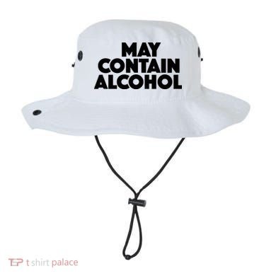 May Contain Alcohol Party Outfit Drinking Quote Bucket Hat