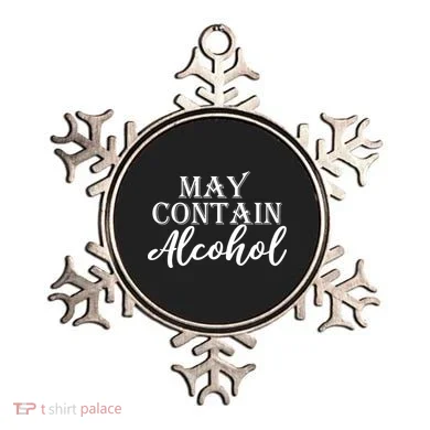 May Contain Alcohol Ornament