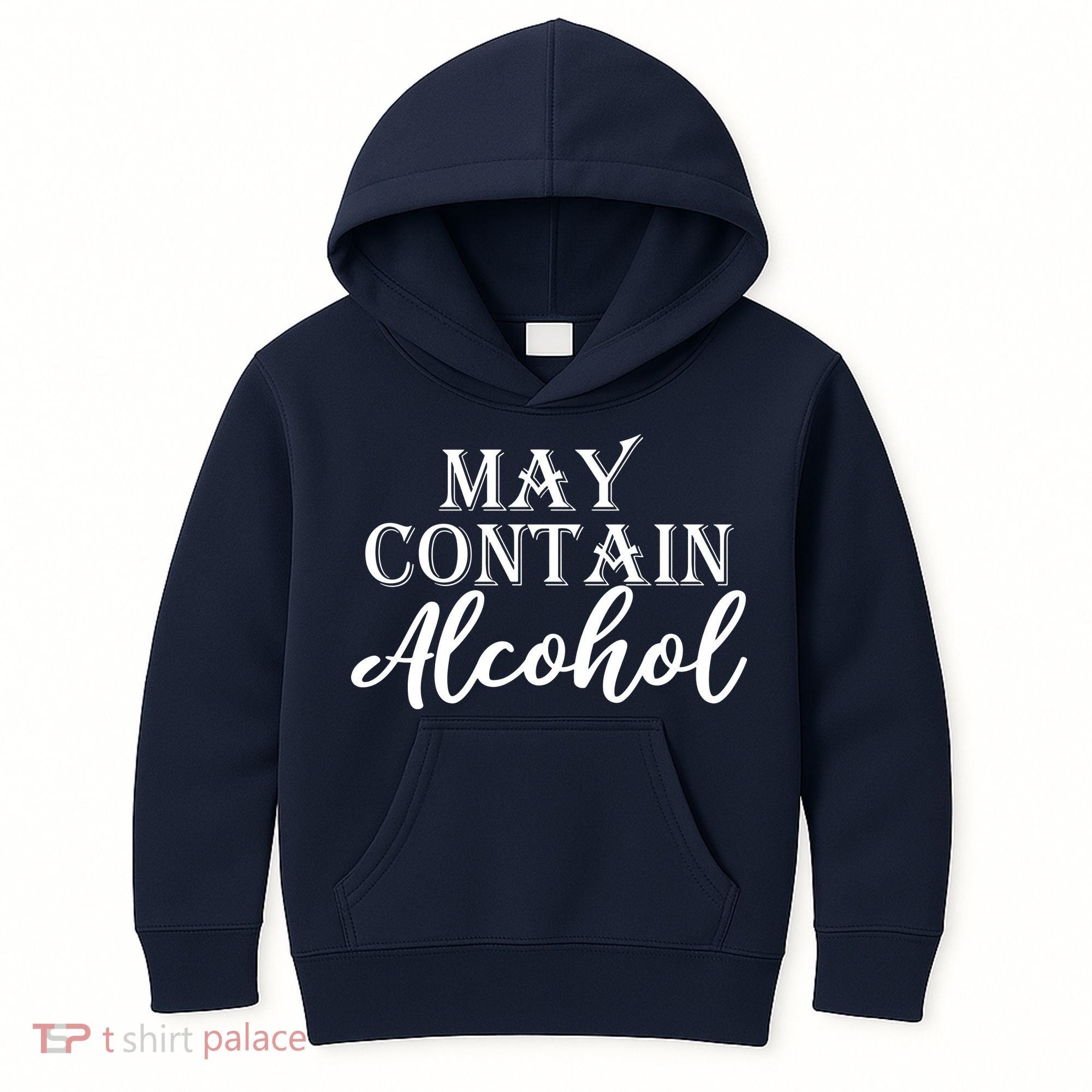 May Contain Alcohol Kids Hoodie