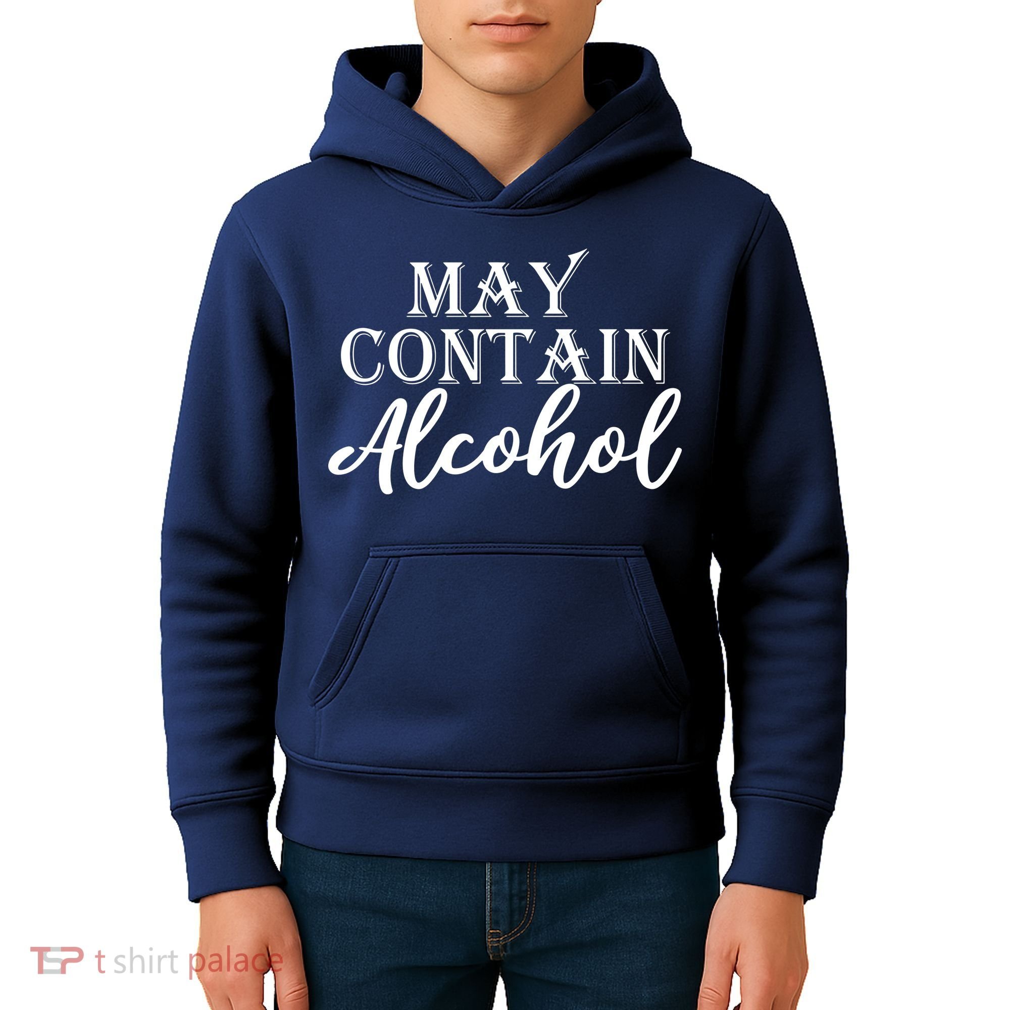 May Contain Alcohol Kids Hoodie