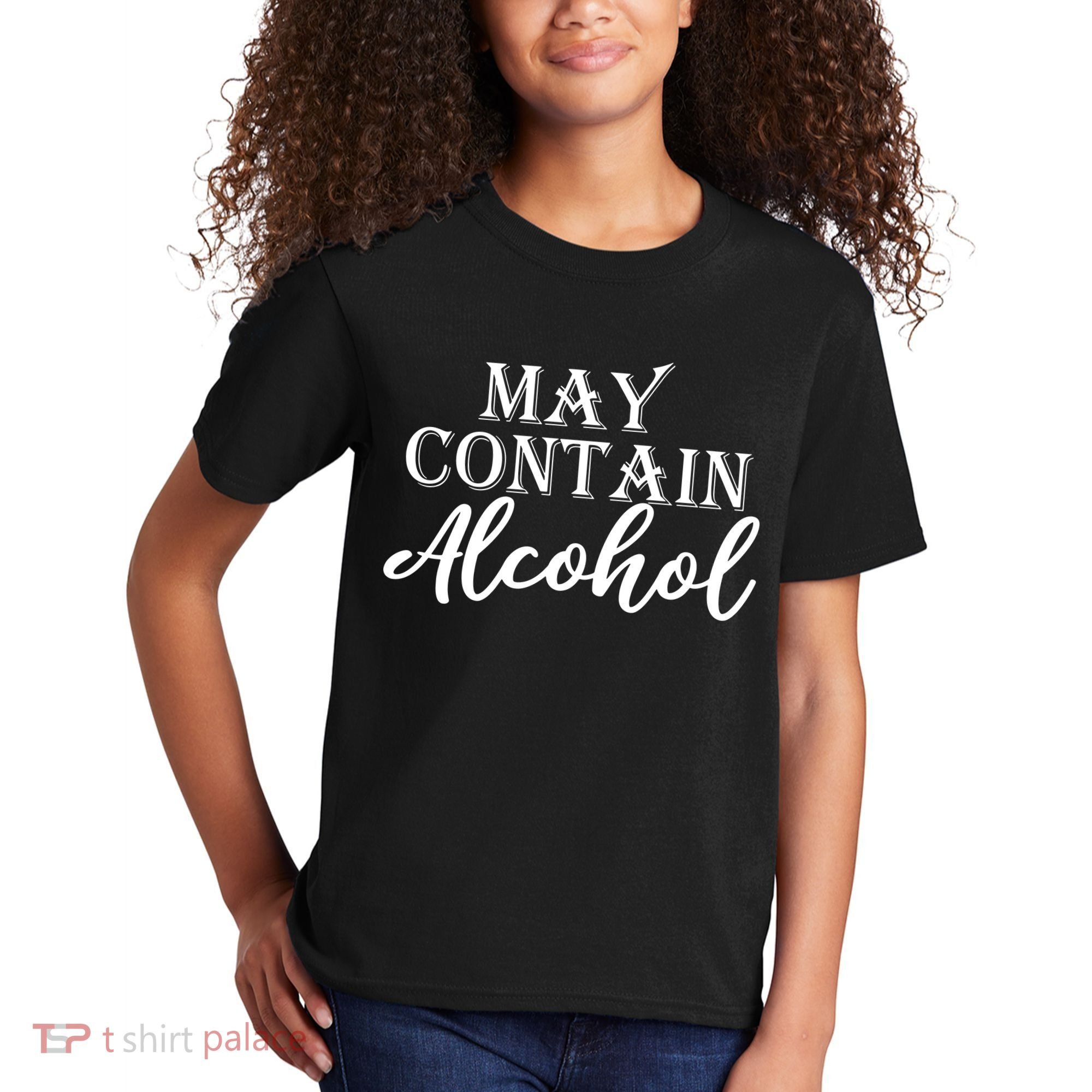 May Contain Alcohol Kids T-Shirt