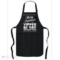 MERRY CHRISTMAS AND YIPPEE KI YAY MOTHERFCKER, Christmas Essential Apron thumb 0