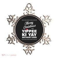 MERRY CHRISTMAS AND YIPPEE KI YAY MOTHERFCKER, Christmas Essential Ornament thumb 0