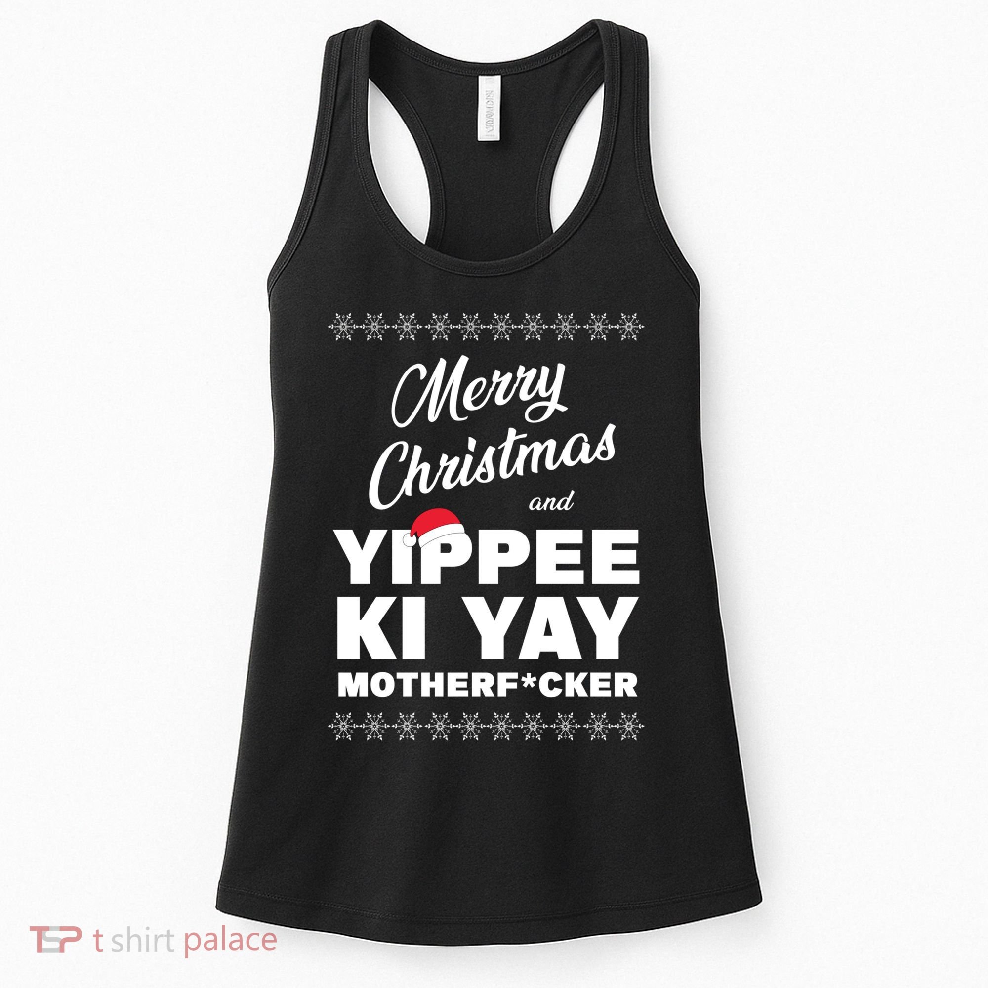 MERRY CHRISTMAS AND YIPPEE KI YAY MOTHERFCKER, Christmas Essential Women's Tank Top