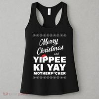 MERRY CHRISTMAS AND YIPPEE KI YAY MOTHERFCKER, Christmas Essential Women's Tank Top thumb 3