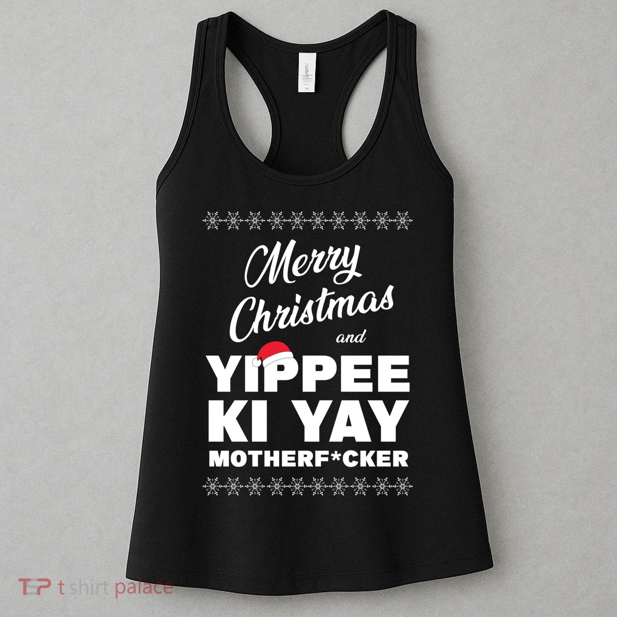 MERRY CHRISTMAS AND YIPPEE KI YAY MOTHERFCKER, Christmas Essential Women's Tank Top