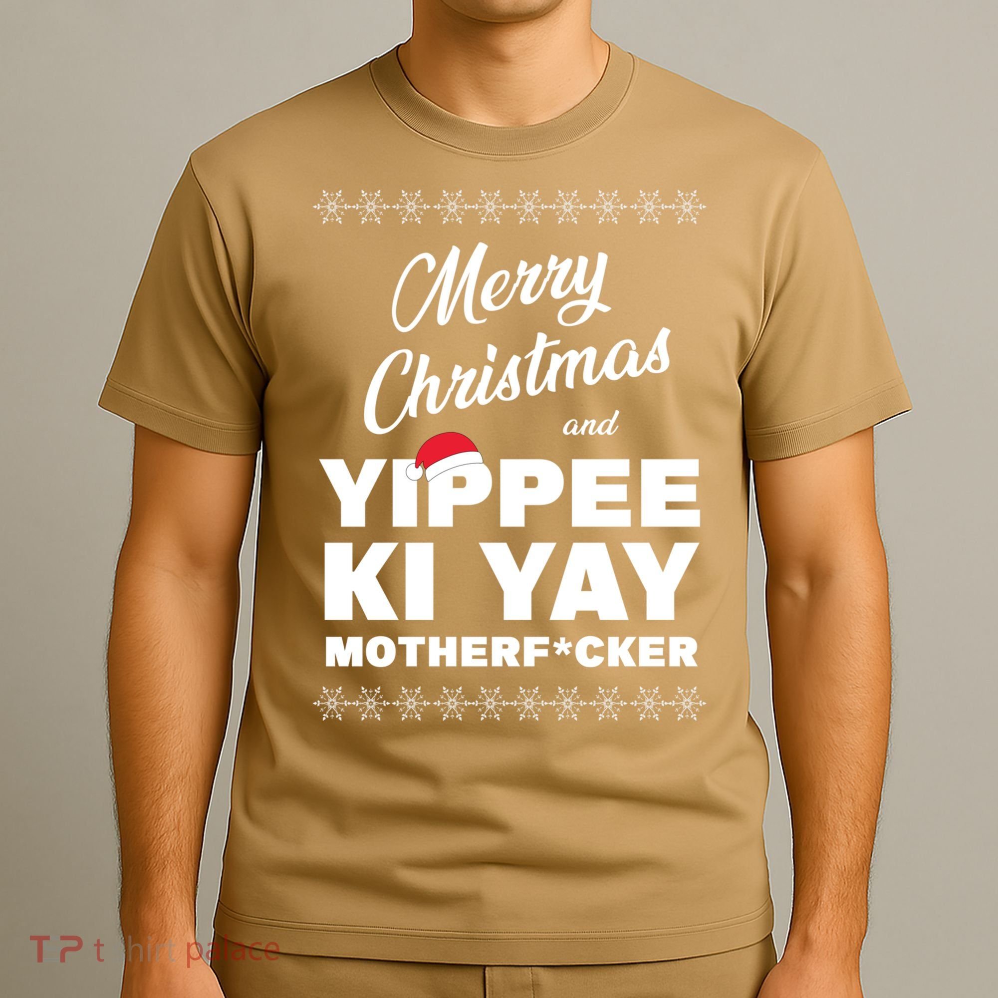 MERRY CHRISTMAS AND YIPPEE KI YAY MOTHERFCKER, Christmas Essential T-Shirt