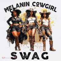 Melanin Cowgirls African Melanin Cowgirl Swag Juneteenth T-Shirt thumb 7