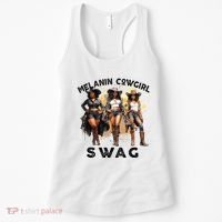 Melanin Cowgirls African Melanin Cowgirl Swag Juneteenth Women's Tank Top thumb 0