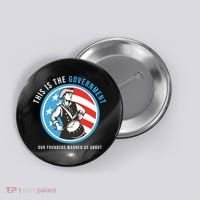 MAGA Conservative Anti Joe Biden Button thumb 0