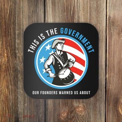 MAGA Conservative Anti Joe Biden Coaster