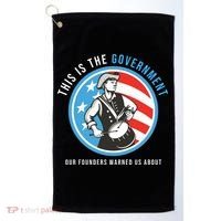 MAGA Conservative Anti Joe Biden Golf Towel thumb 0