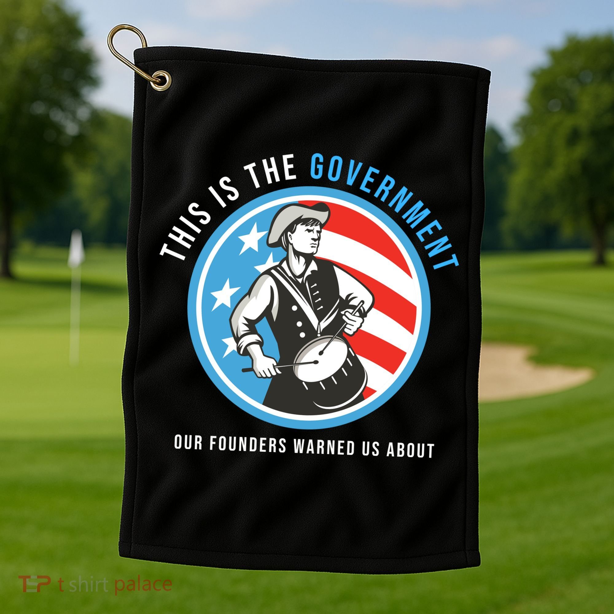 MAGA Conservative Anti Joe Biden Golf Towel