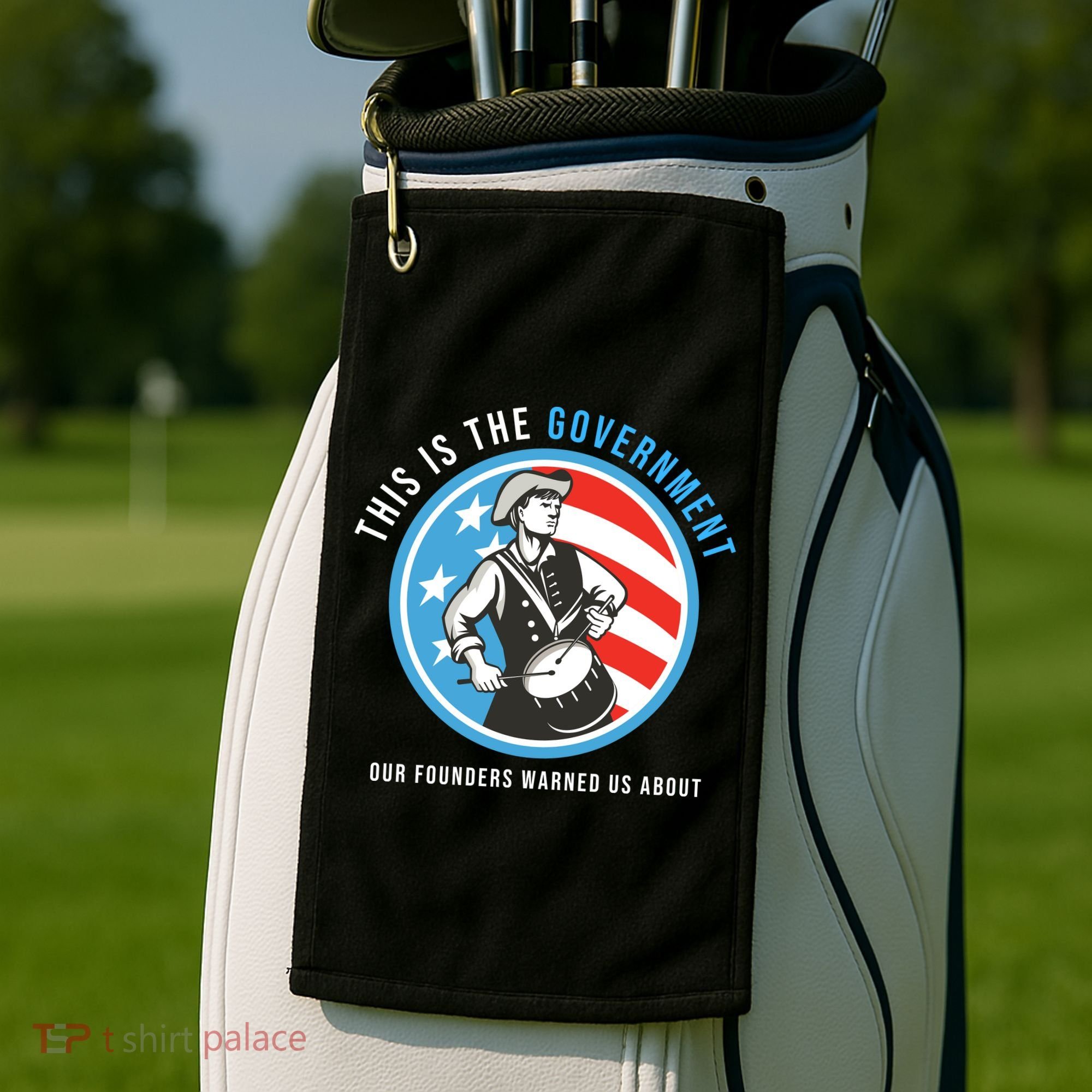 MAGA Conservative Anti Joe Biden Golf Towel