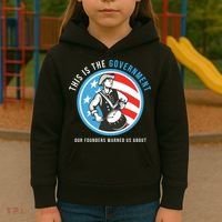 MAGA Conservative Anti Joe Biden Kids Hoodie thumb 3