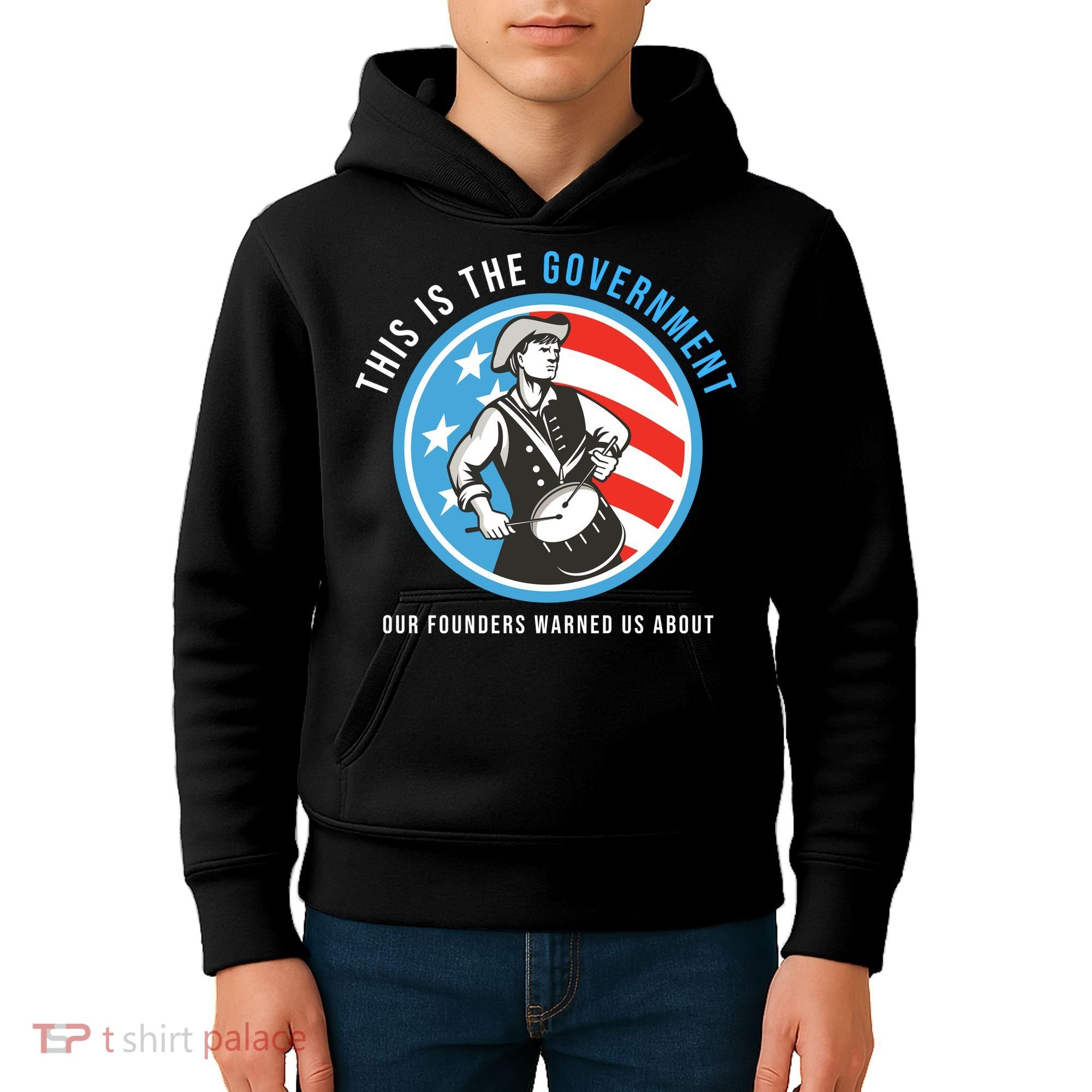 MAGA Conservative Anti Joe Biden Kids Hoodie