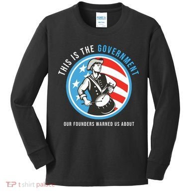MAGA Conservative Anti Joe Biden Kids Long Sleeve Shirt