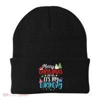Merry Christmas And Yes ItS My Birthday Funny Bday Xmas Gift Beanie thumb 0