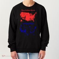 Merry Christmas America And Happy Holidays New President Women's Sweatshirt thumb 0