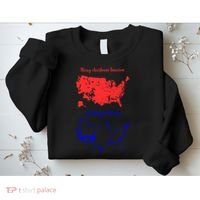 Merry Christmas America And Happy Holidays New President Sweatshirt thumb 2