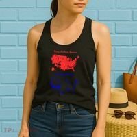 Merry Christmas America And Happy Holidays New President Women's Tank Top thumb 2
