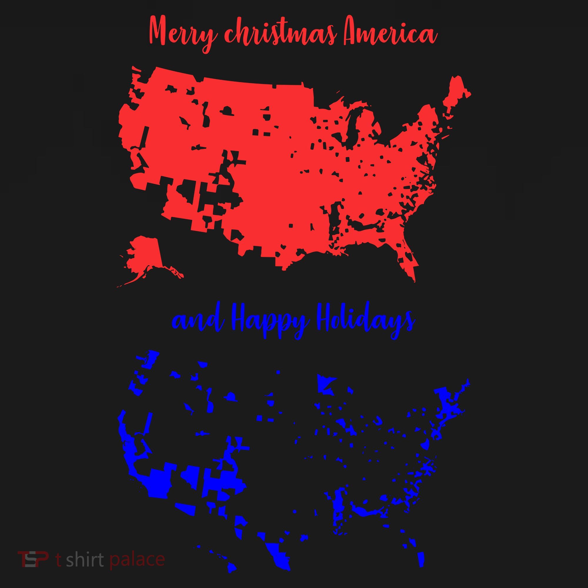 Merry Christmas America And Happy Holidays New President Women's Tank Top