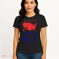 Merry Christmas America And Happy Holidays New President Women's T-Shirt thumb 4