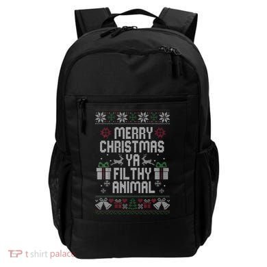 Merry Christmas Animal Funny Filthy Ya Backpack