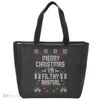 Merry Christmas Animal Funny Filthy Ya Tote Bag thumb 0