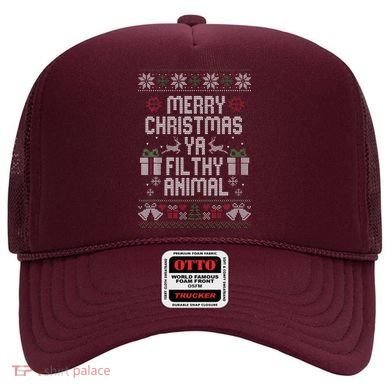 Merry Christmas Animal Funny Filthy Ya Hat