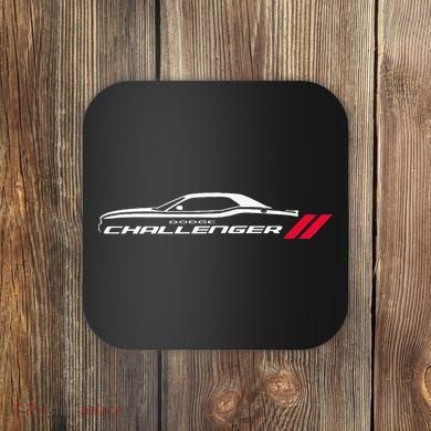 Muscle Car American Flag 4th July Coaster