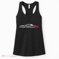 Muscle Car American Flag 4th July Women's Tank Top thumb 0
