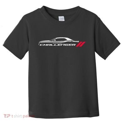 Muscle Car American Flag 4th July Toddler T-Shirt