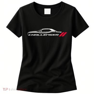 Muscle Car American Flag 4th July Women's T-Shirt