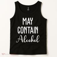 May Contain Alcohol Funny Party Tank Top thumb 2