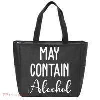 May Contain Alcohol Funny Party Tote Bag thumb 0