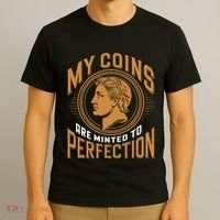 My Coins Are Minted To Perfection Collectible T-Shirt thumb 3