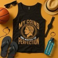 My Coins Are Minted To Perfection Collectible Tank Top thumb 4