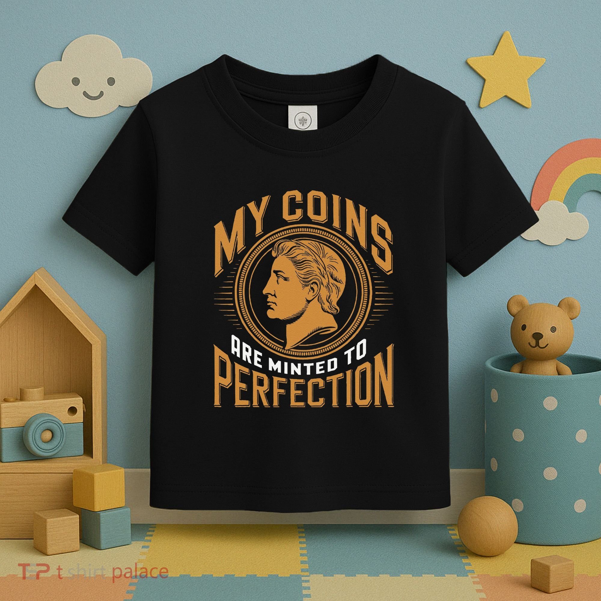 My Coins Are Minted To Perfection Collectible Toddler T-Shirt