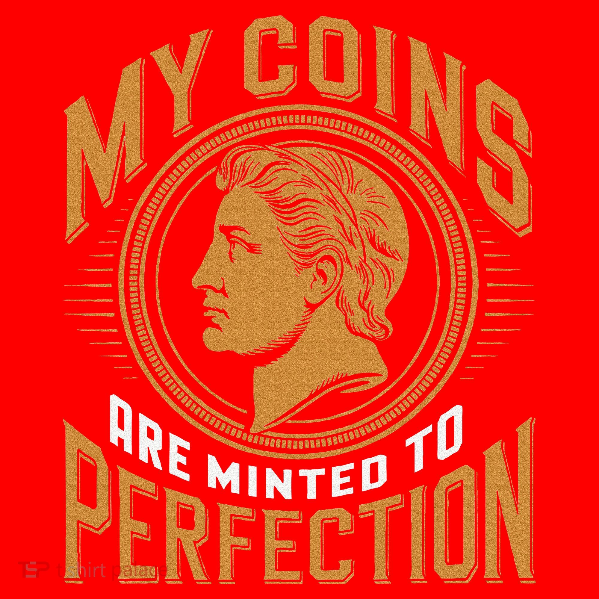 My Coins Are Minted To Perfection Collectible Santa Hat