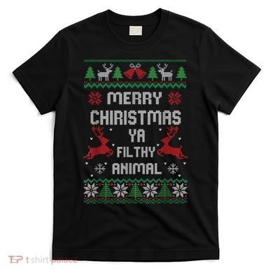 Merry Christmas Animal Filthy Ya T-Shirt