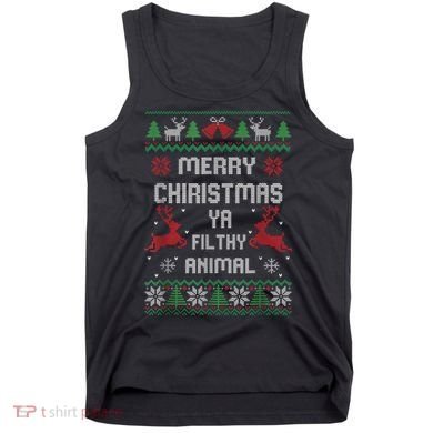 Merry Christmas Animal Filthy Ya Tank Top