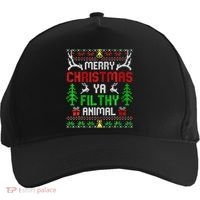 Merry Christmas Animal Filthy Ya  Five-Panel Snapback Cap thumb 0