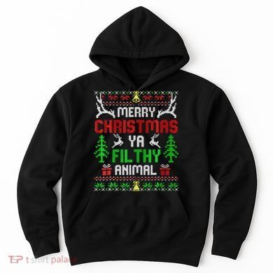 Merry Christmas Animal Filthy Ya  Hoodie
