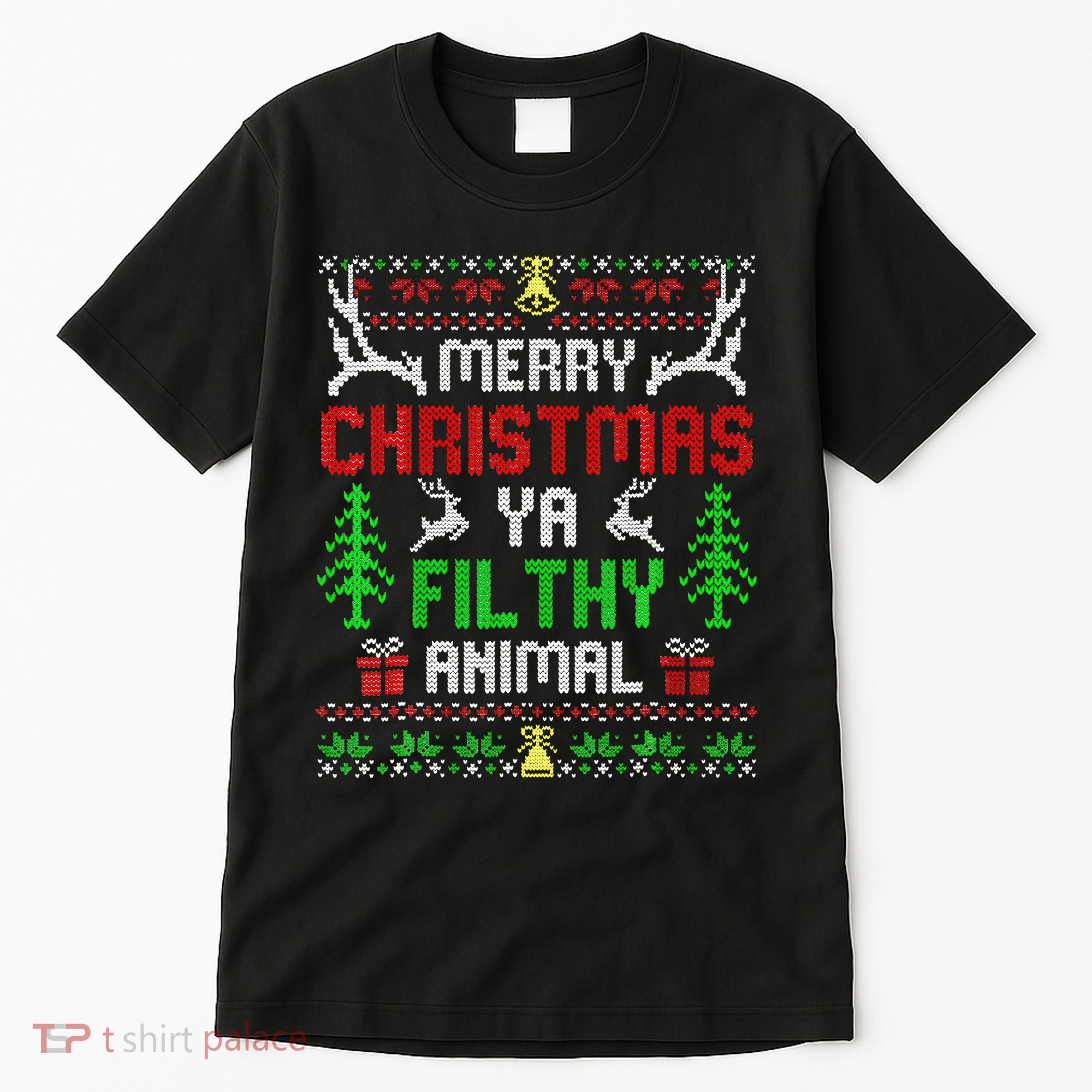 Merry Christmas Animal Filthy Ya  Tall T-Shirt